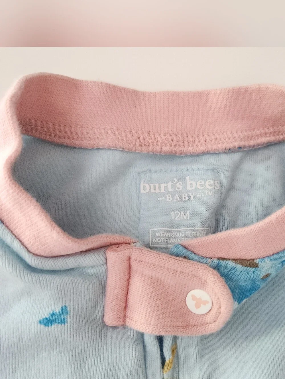 12M Onesies 3 Pack Carter's And Burt's Bees Baby